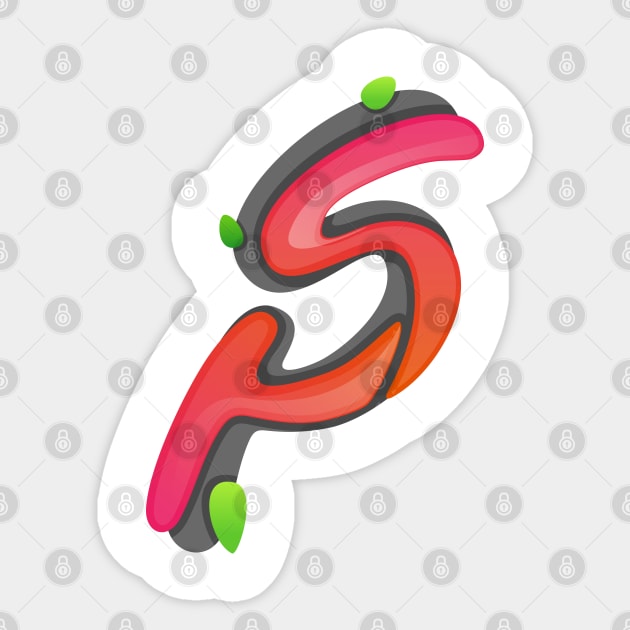 S and P Sticker by Spaksu